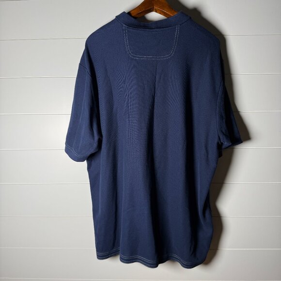 Denver Broncos Tommy Bahama Polo Navy Blue XXXL - Picture 4 of 7